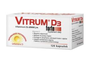 Vitrum D3 Forte 120 kapsułek