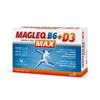 Magleq B6 Max+D3 45 tabletek
