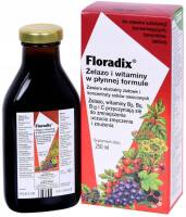 FLORADIX Żelazo i witaminowy tonik bez alkoholu 250ml