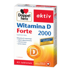 DH Aktiv Witamina D 2000 45 tabletek