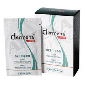 DERMENA Plus szampon przeciw łupieżowy x 7saszetek