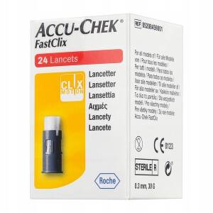 Lancet Accu-Chek FastClix 24 lancets 1 op