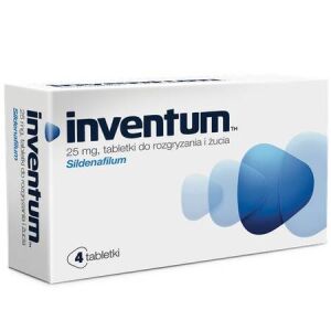 Inventum 25mg 4 tabletki