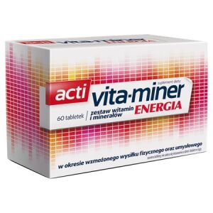 Vita-miner Energia x 60 tabletki