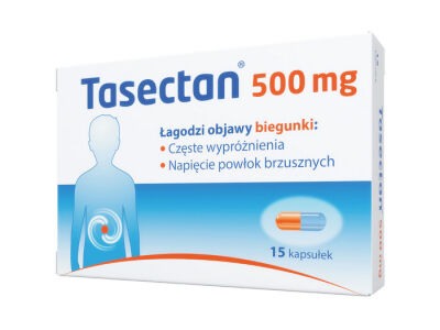 Tasectan 500 mg x 15 kapsułki