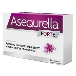 Asequrella FORTE x 20 tabletek