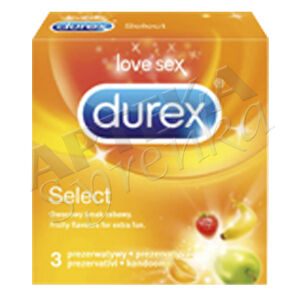 Prezerwatywy DUREX Select x 3 sztuki