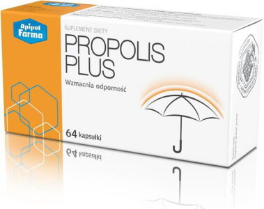 Propolis Plus x 64 kapsułki