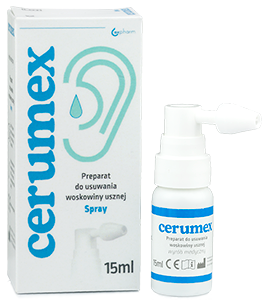 Cerumex Spray do uszu 15 ml 
