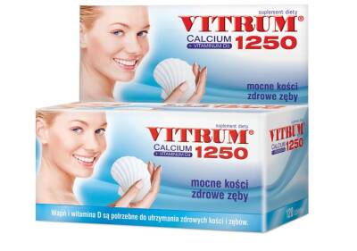 Vitrum Calcium 1250+Vit.D3 120 tabletek