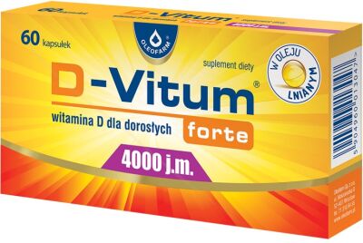 D-Vitum Forte 4000 60 kapsułek