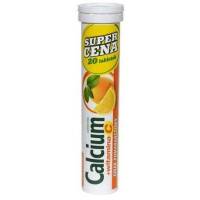 Calcium Vit.C Pomarańcza 20 tabletek musujących
